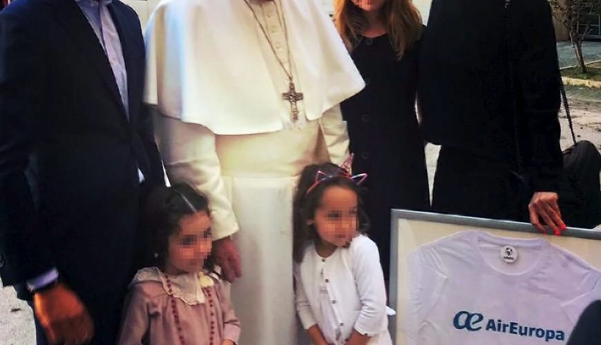 Encuentro entre el Papa Francisco y Cristina Hidalgo