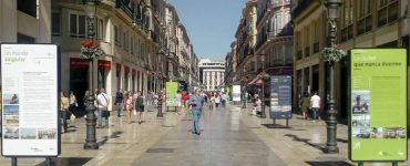 Calle Larios en Málaga.