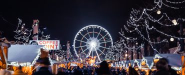 Mercadillo navideño en Bruselas