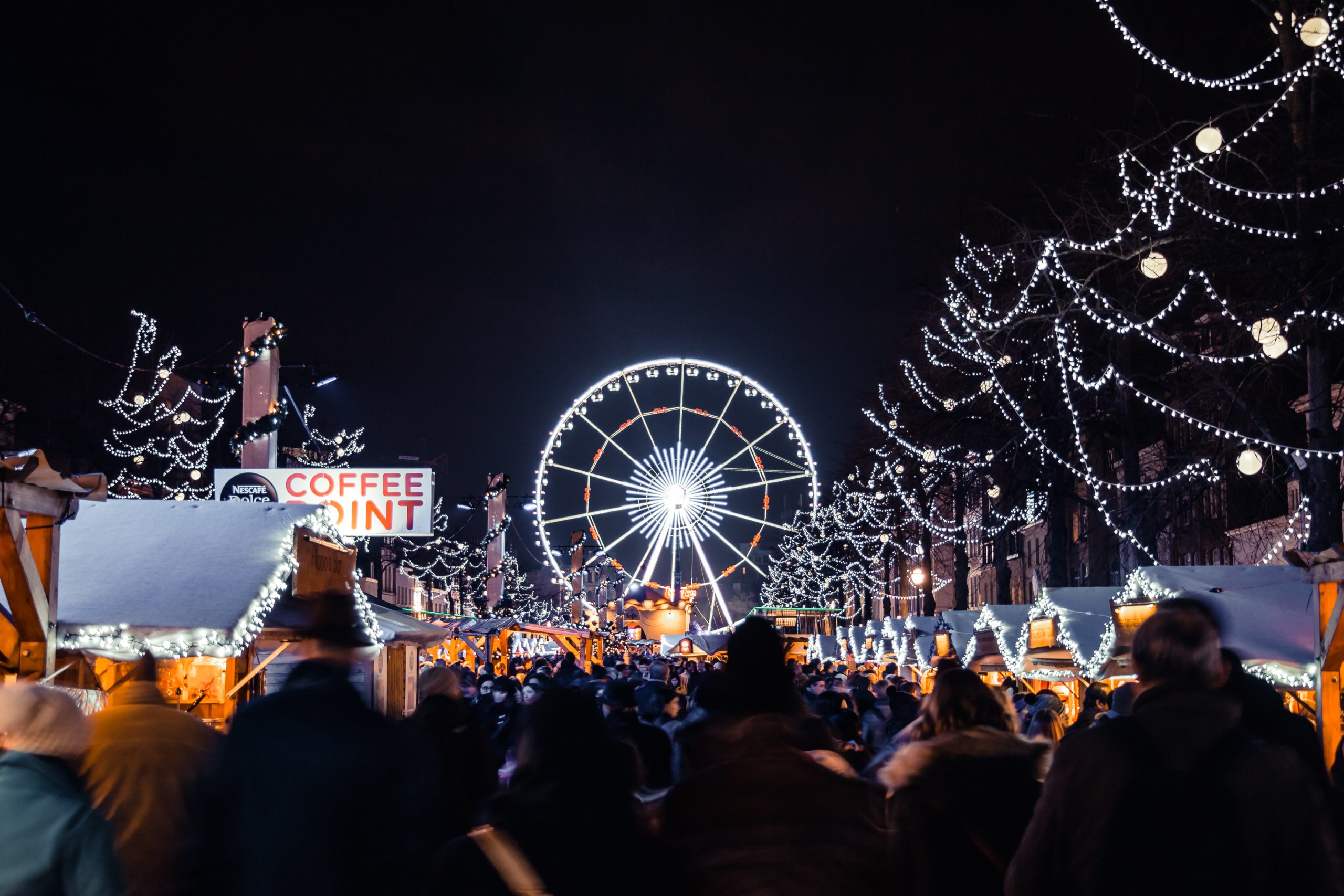 Mercadillo navideño en Bruselas