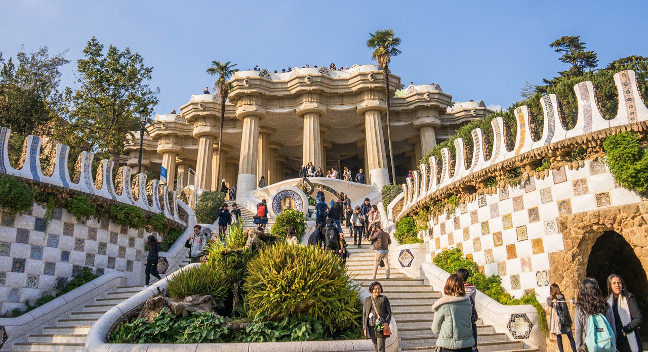 El Park Güell de Barcelona