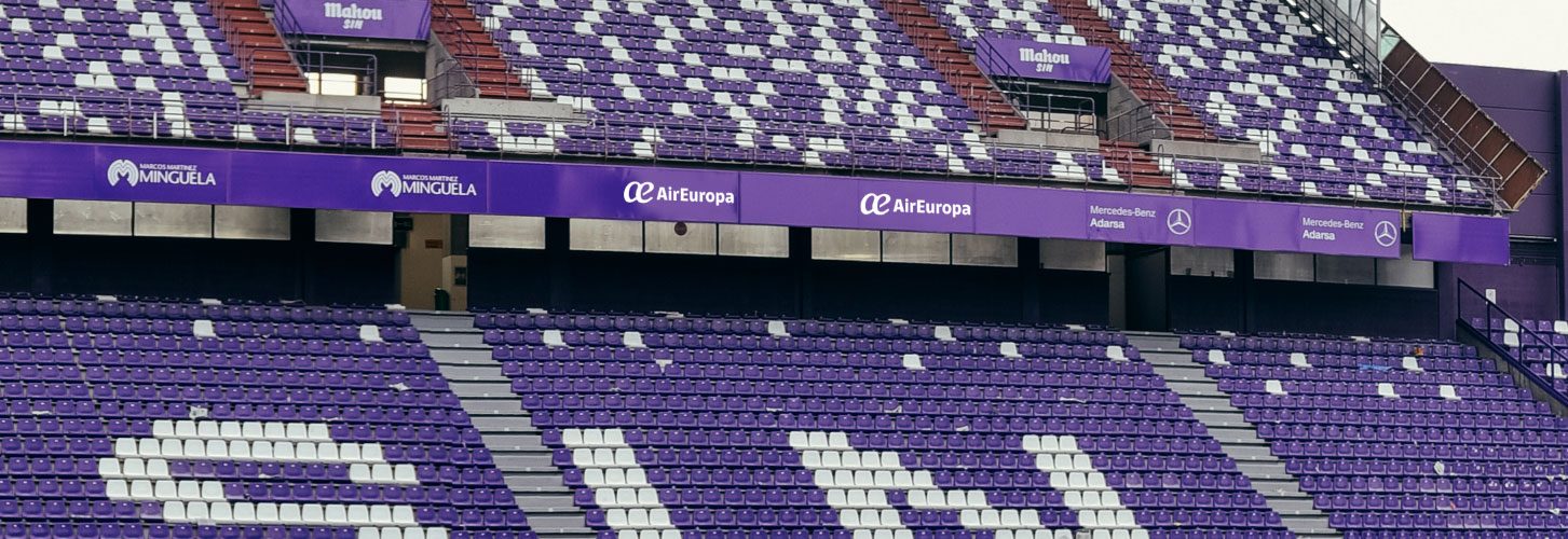 Air Europa en el Estadio José Zorrilla