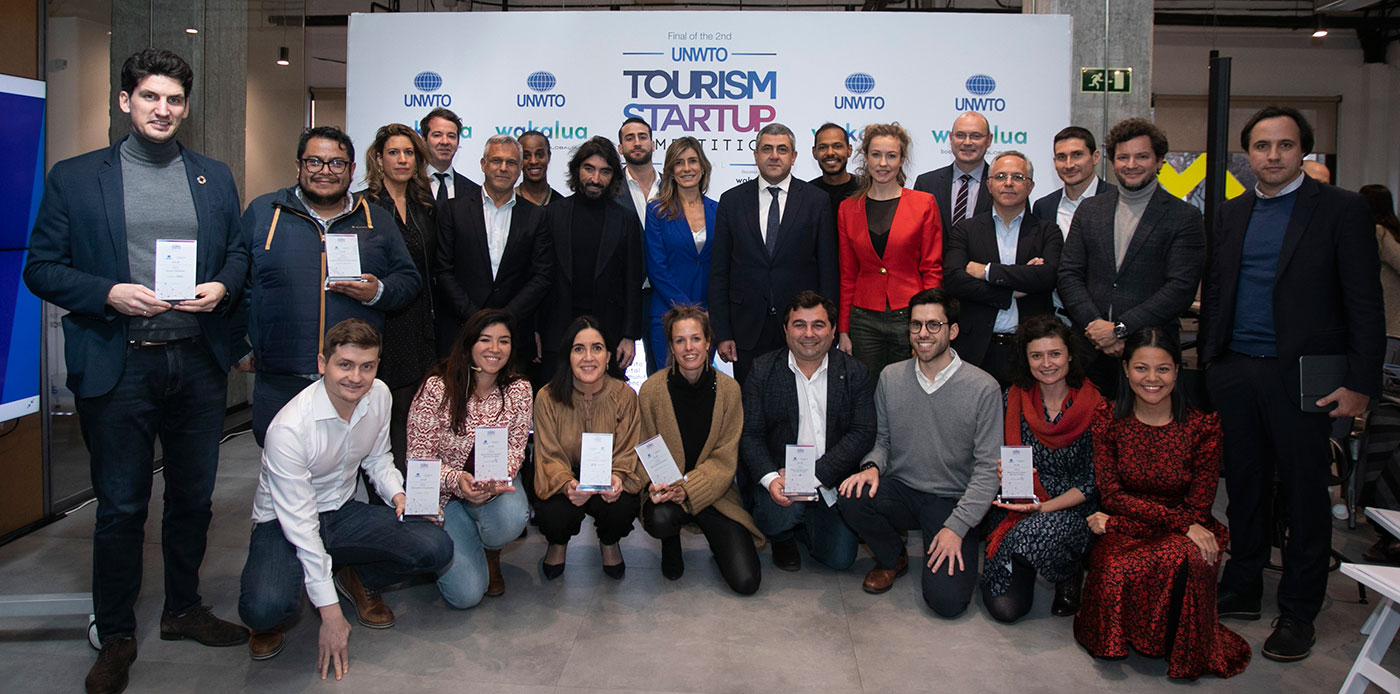 Ganadores de la 2ª Competición mundial de startups de turismo