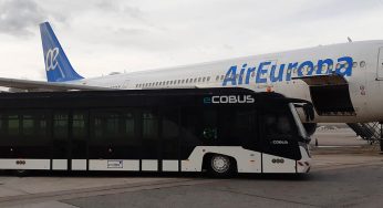 Groundforce comienza a operar el primer autobús eléctrico en el aeropuerto de Barcelona