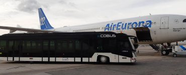 Autobús ecológico de Groundforce