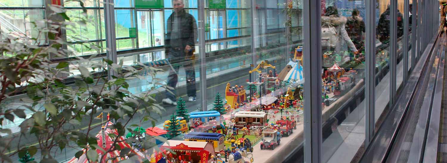 Clicks de Playmobil en Madrid-Barajas