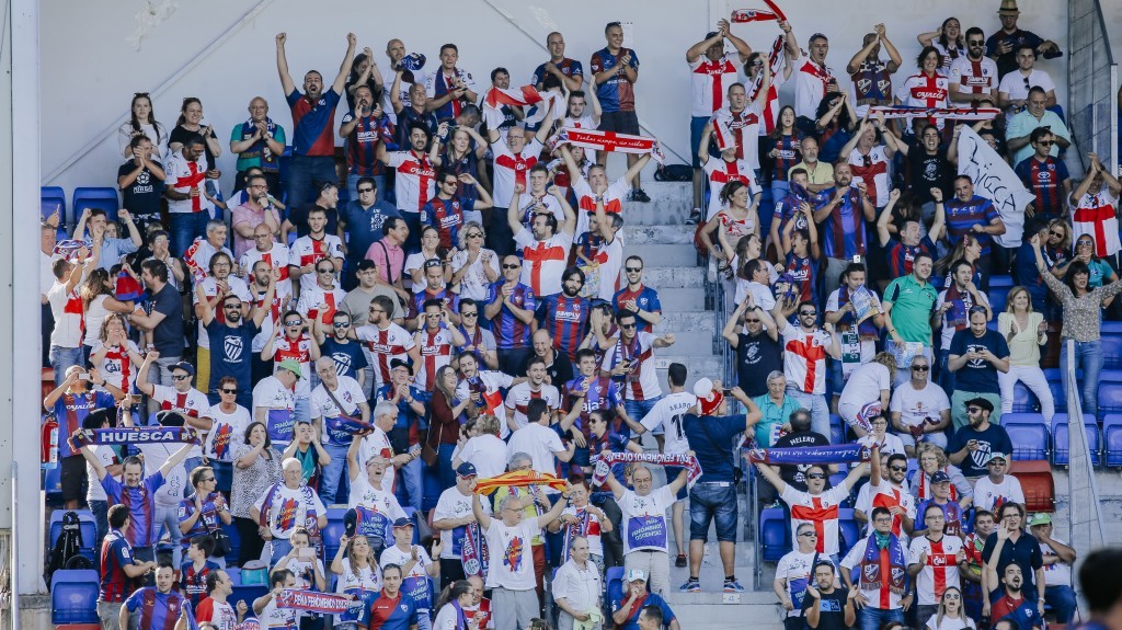 Afición de la SD Huesca