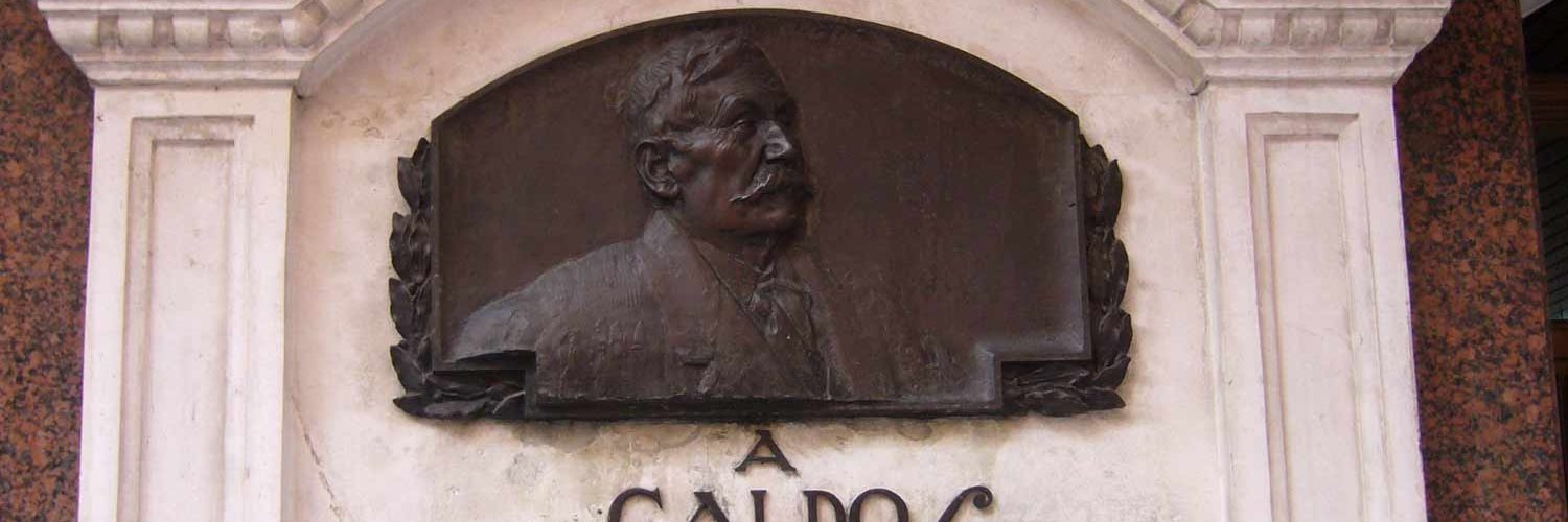 Placa a Benito Pérez Galdós