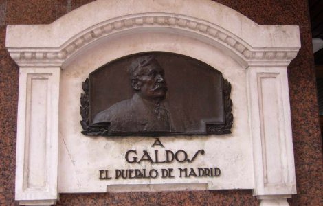 Placa a Benito Pérez Galdós