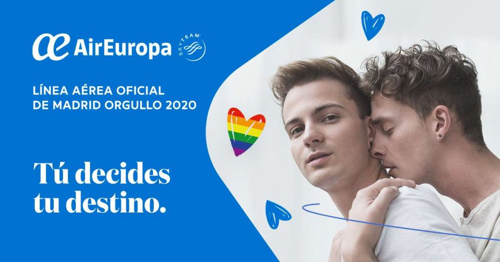 Air Europa y el Orgullo LGTBI