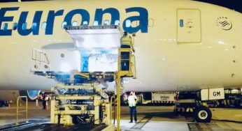 Air Europa transporta con su flota Dreamliner más de 25 toneladas de vacunas Covid a Colombia