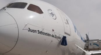 Air Europa se suma al V Centenario de la primera circunnavegación y bautiza un Dreamliner con el nombre de Juan Sebastián de Elcano