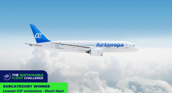 SkyTeam premia a Air Europa por su capacidad para reducir emisiones