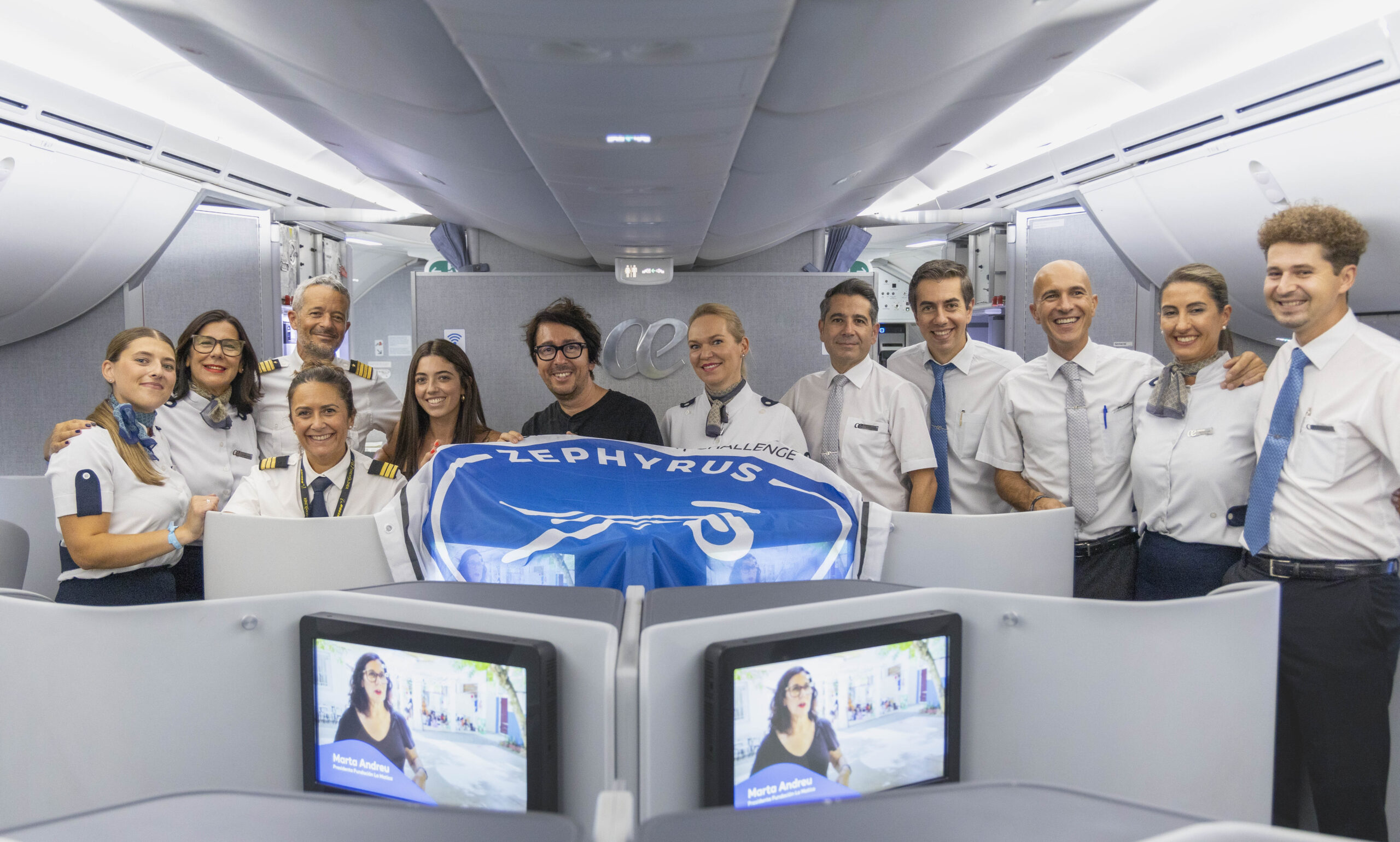 Air Europa participa en “The Aviation Challenge” de SkyTeam con su vuelo más eficiente entre Madrid y Santo Domingo