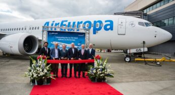 Air Europa incorpora a su flota el primer Boeing 737 MAX