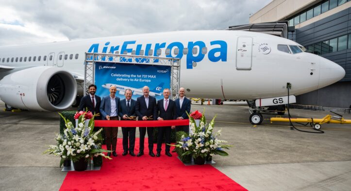 Air Europa incorpora a su flota el primer Boeing 737 MAX